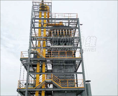 Oil sterilization tower